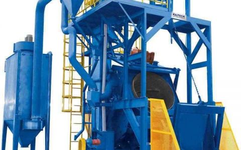 滾筒式拋丸機(jī)——傾斜式滾筒拋丸機(jī)、連續(xù)通過(guò)滾筒式拋丸機(jī)